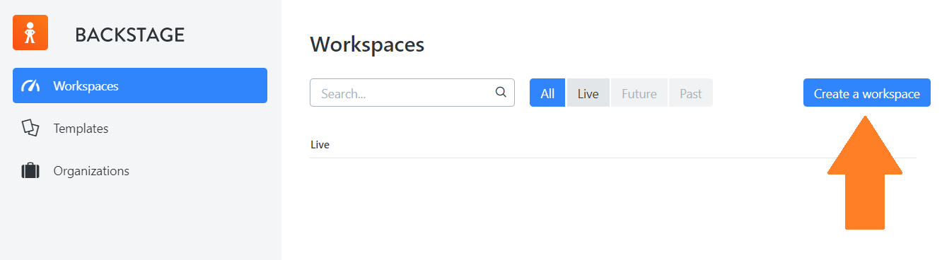 workspace menu