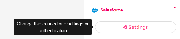 Salesforce Connector Settings